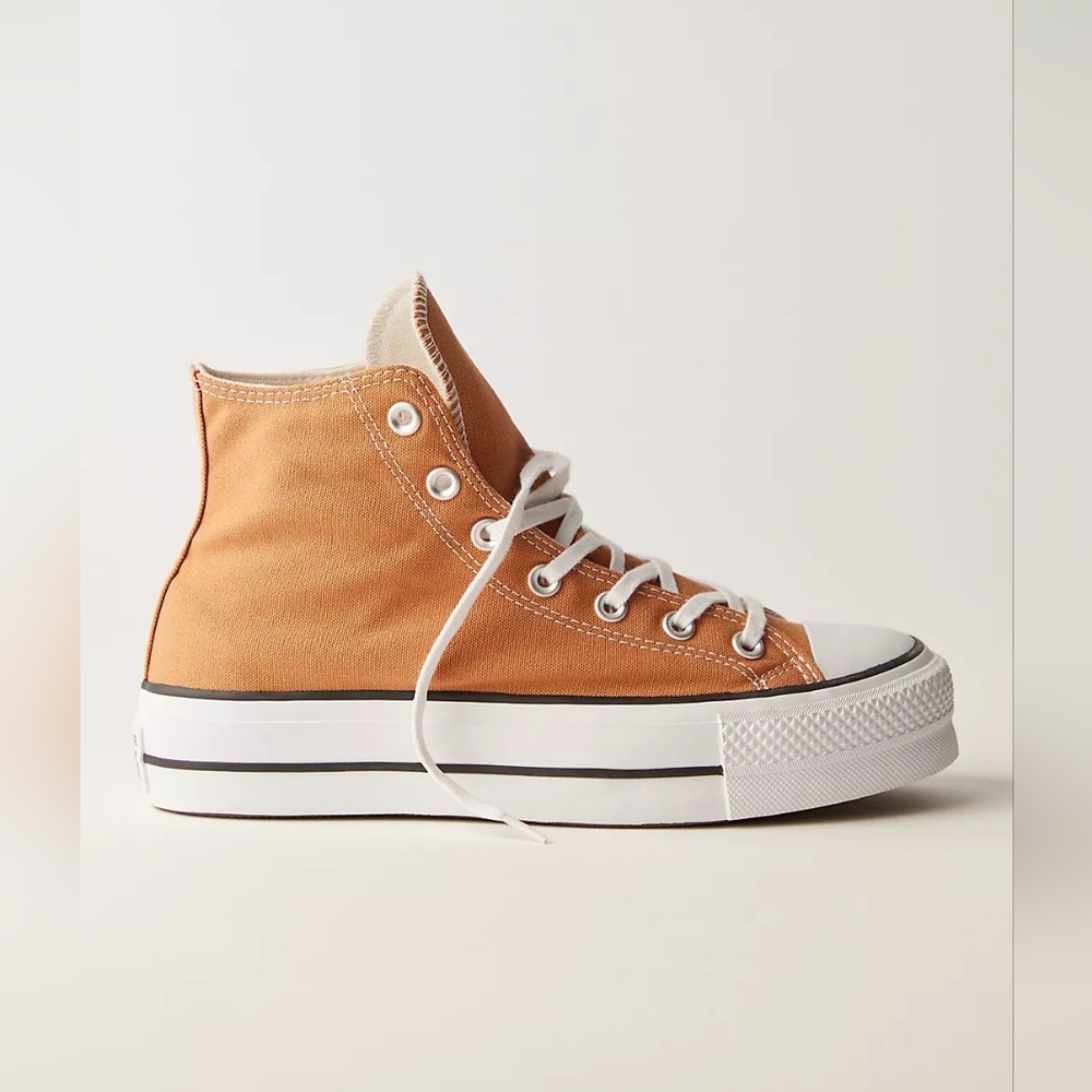Converse Chuck Taylor All Star Lift Hi-Top Sneaker/Bronze - Picture 3 of 16